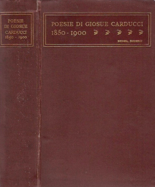 POESIE DI GIOSUE CARDUCCI 1850-1900