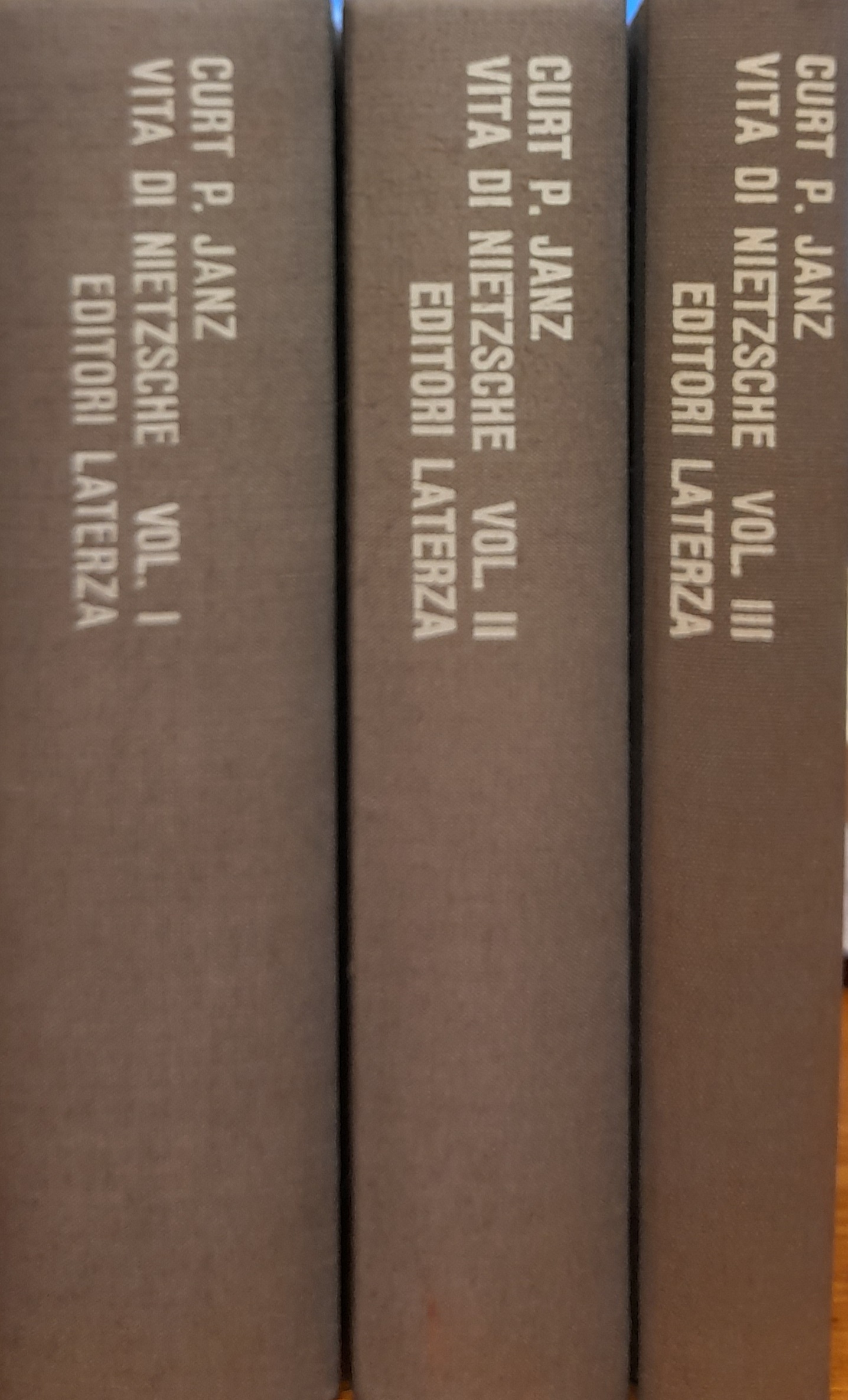 VITA DI NIETZSCHE (3 Volumi)