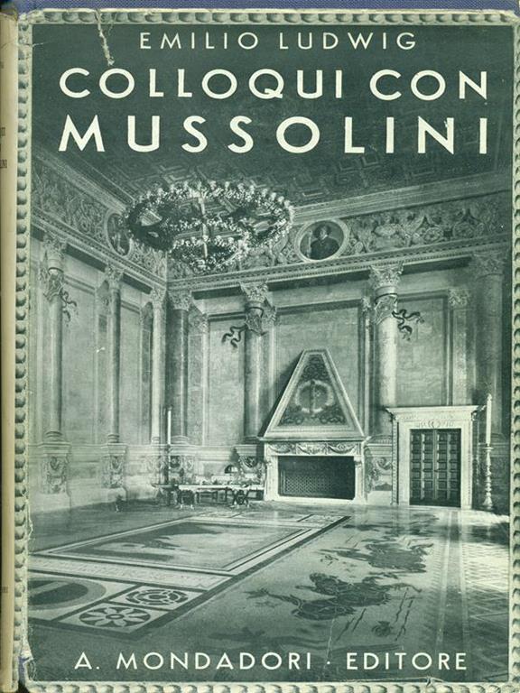 COLLOQUI CON MUSSOLINI