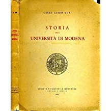 STORIA DELLA UNIVERSITA' DI MODENA