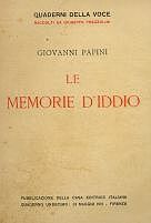 LE MEMORIE D'IDDIO
