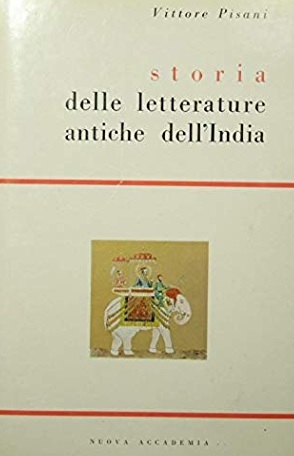 STORIA DELLE LETTERATURE ANTICHE DELL'INDIA