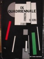 IX QUADRIENNALE NAZIONALE D'ARTE DI ROMA