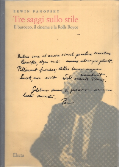 TRE SAGGI SULLO STILE. Il barocco, il cinema e la Rolls Royce