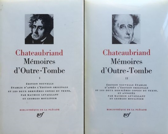 MEMOIRES D'OUTRE-TOMBE (2 Volumi)