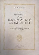 FRAMMENTI DI UN INSEGNAMENTO SCONOSCIUTO