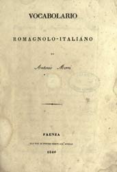 VOCABOLARIO ROMAGNOLO-ITALIANO