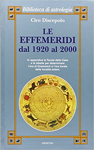 LE EFFEMERIDI DAL 1920 AL 2000