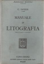 MANUALE DI LITOGRAFIA