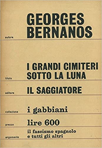 I GRANDI CIMITERI SOTTO LA LUNA