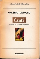 CANTI. Traduzione di Salvatore Quasimodo