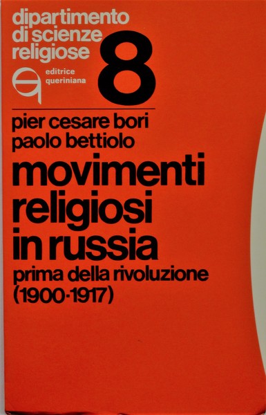 MOVIMENTI RELIGIOSI IN RUSSIA PRIMA DELLA RIVOLUZIONE (1900-1917)