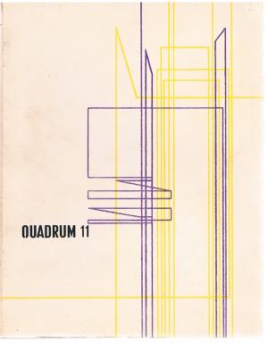 QUADRUM 11. Revue Internationale d'Art Moderne / International Magazine of Modern Art / Rivista Internazionale d'Arte Moderna / Internationale Zeitschrift fur Moderne Kunst