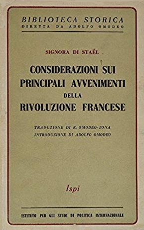 CONSIDERAZIONI SUI PRINCIPALI AVVENIMENTI DELLA RIVOLUZIONE FRANCESE