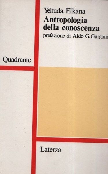 ANTROPOLOGIA DELLA CONOSCENZA