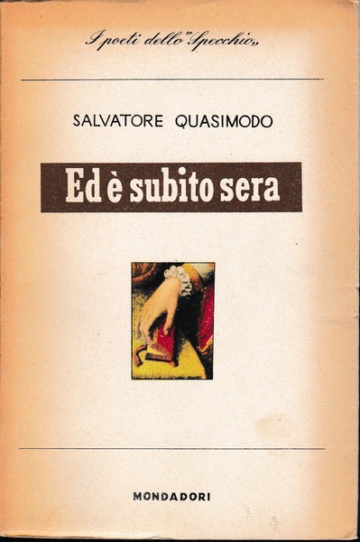 ED E' SUBITO SERA