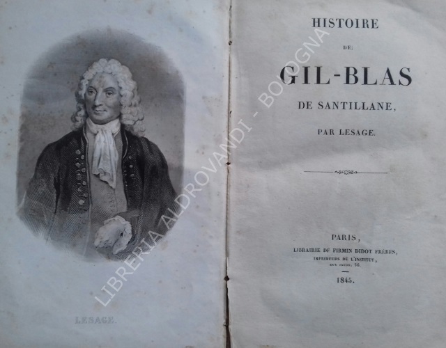 HISTOIRE DE GIL BLAS DE SANTILLANE