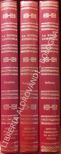 LA DIVINA COMMEDIA (3 Volumi). Illustrazioni di Gustave Dorè