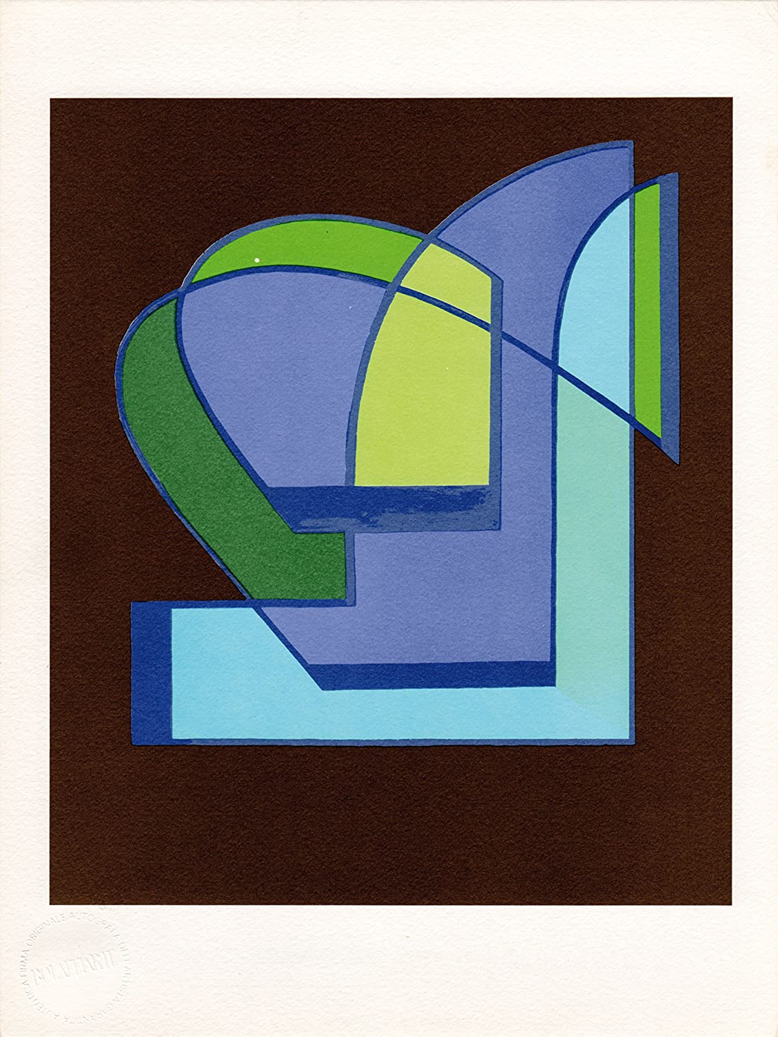 BOLAFFI ARTE. Riproduzione fotolitografica di Mario Radice