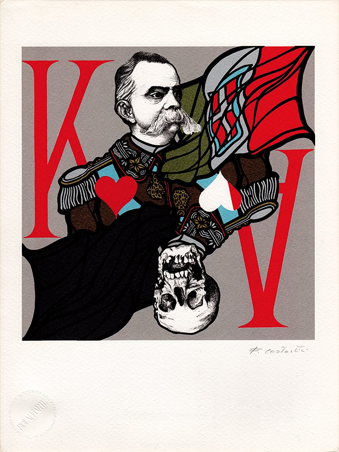 BOLAFFI ARTE. Fotolitografia di Flavio Costantini