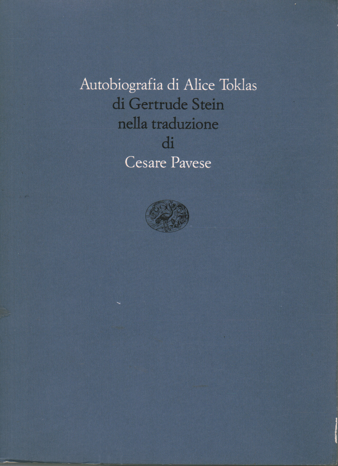 AUTOBIOGRAFIA DI ALICE TOKLAS