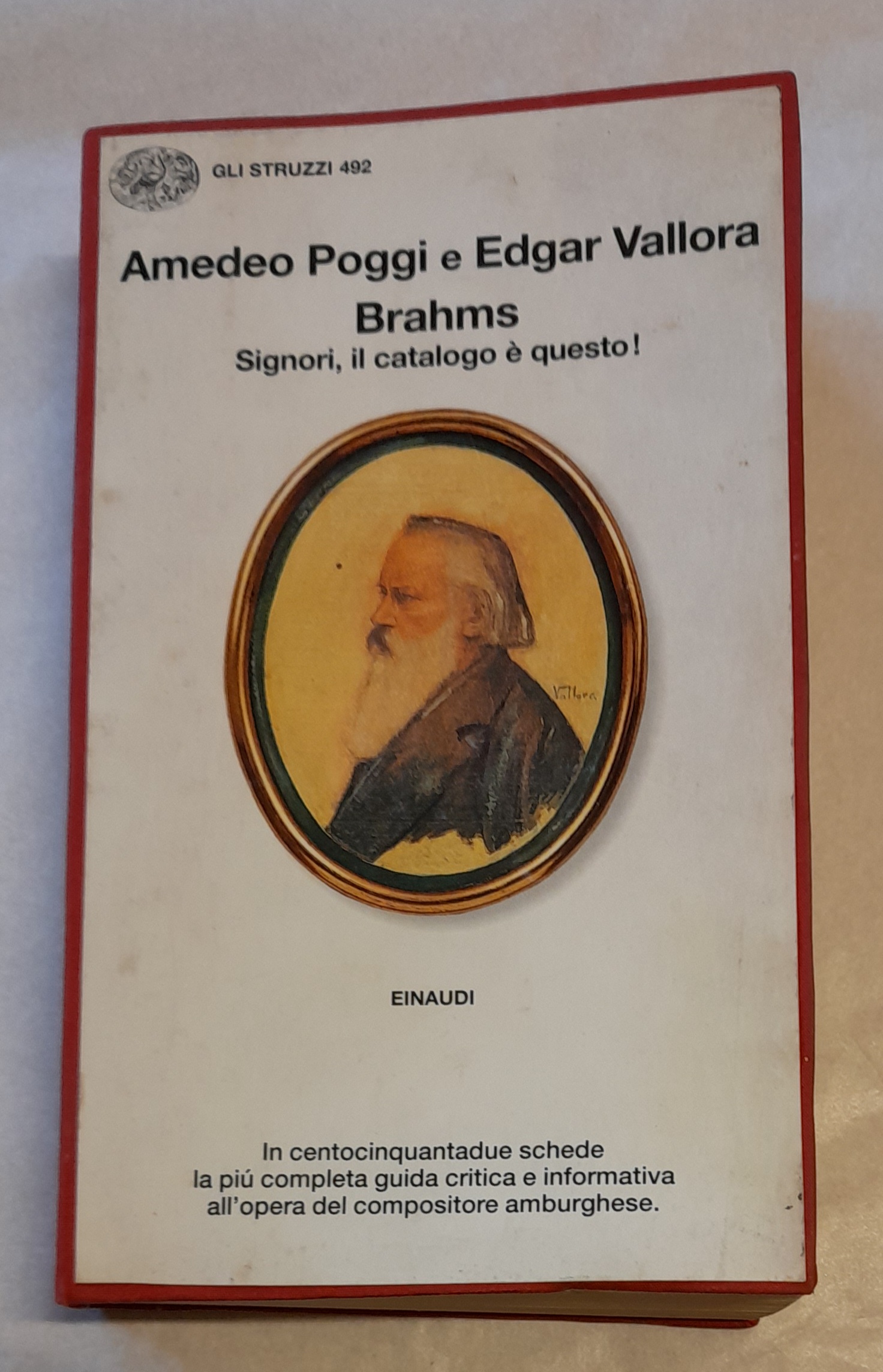 BRAHMS. Signori, il catalogo è questo!