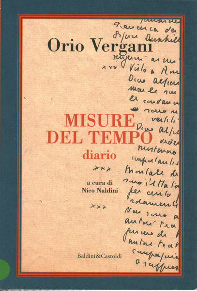 MISURE DEL TEMPO. Diario 1950-1959