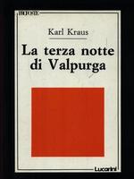 LA TERZA NOTTE DI VALPURGA