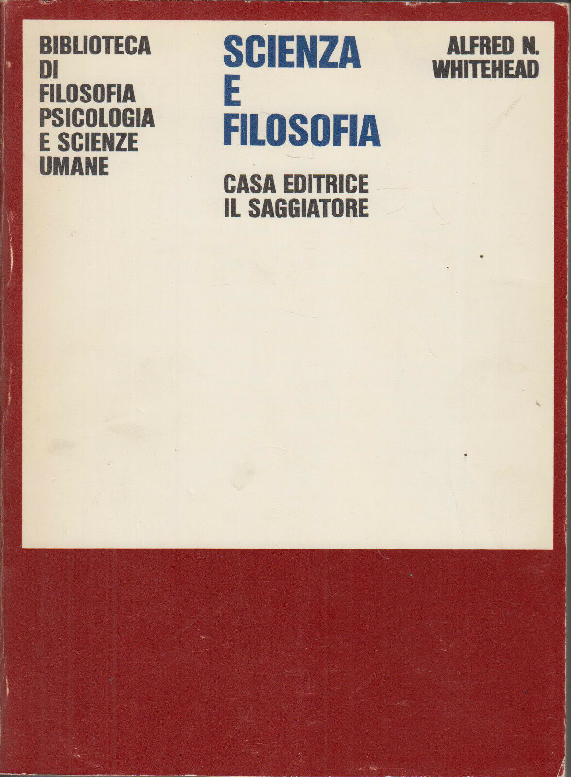 SCIENZA E FILOSOFIA