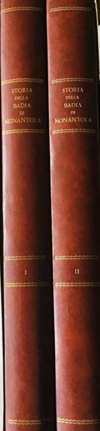 STORIA DELL'AUGUSTA BADIA DI S. SILVESTRO DI NONANTOLA. Aggiuntovi il codice diplomatico della medesima illustrato con note (2 Volumi)