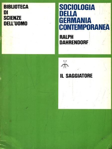 SOCIOLOGIA DELLA GERMANIA CONTEMPORANEA