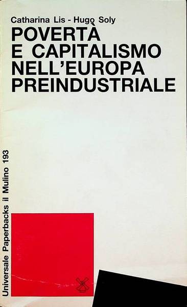 POVERTA' E CAPITALISMO NELL'EUROPA PREINDUSTRIALE