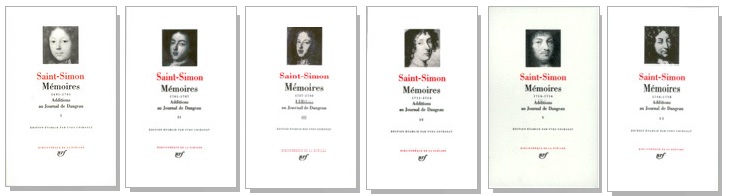 MEMOIRES. Additions au Journal de Dangeau (6 Volumi)