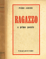 RAGAZZO E PRIME POESIE