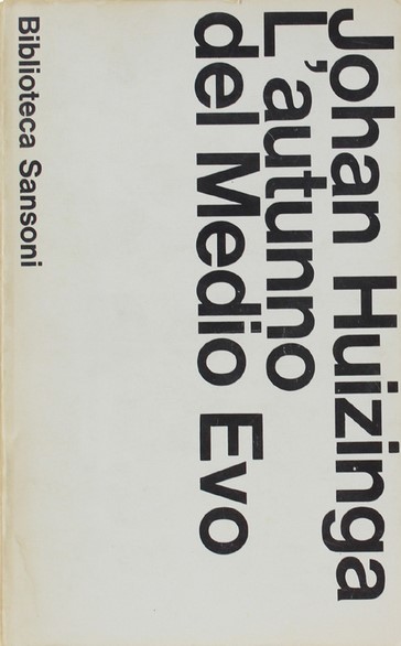 L'AUTUNNO DEL MEDIOEVO