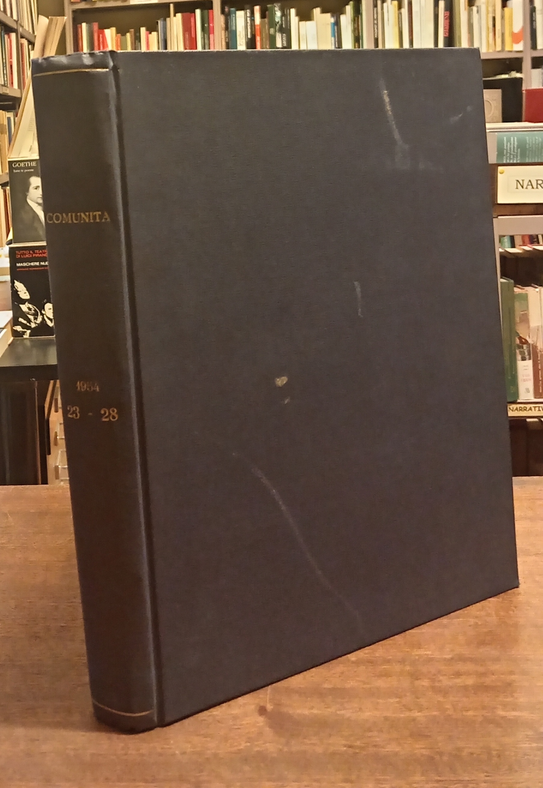 COMUNITA'. Rivista bimestrale del Movimento Comunità. 6 numeri. Tutto il pubblicato dell'anno 1954