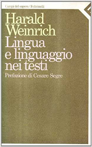 LINGUA E LINGUAGGIO NEI TESTI